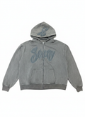 Basic Solity Zip Hoodie